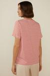 Oasis Cotton Strawberry Stripe T-shirt thumbnail 3