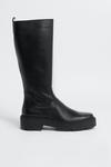 Oasis Leather Chunky Knee High Boot thumbnail 1