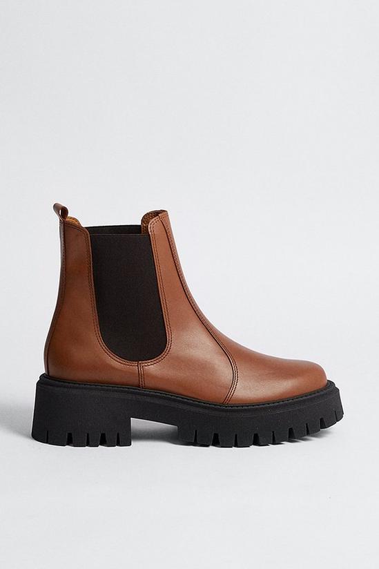 Oasis Leather Extreme Chunky Chelsea Boot 2