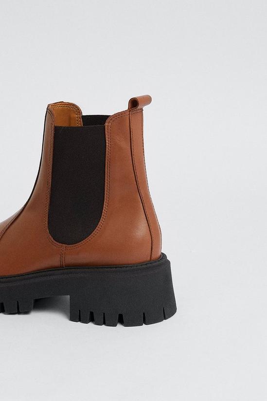 Oasis Leather Extreme Chunky Chelsea Boot 4