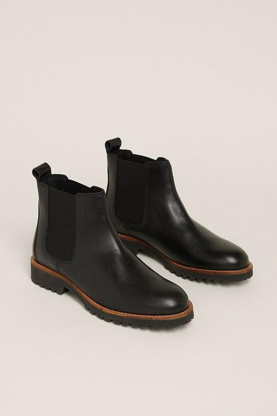 Oasis Leather Short Chelsea Boot 2