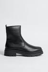 Oasis Leather Zip Up Chelsea Ankle Boot thumbnail 1
