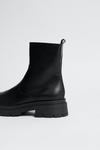 Oasis Leather Zip Up Chelsea Ankle Boot thumbnail 3
