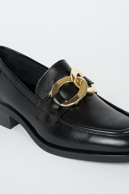 Oasis Leather Chain Loafer 3