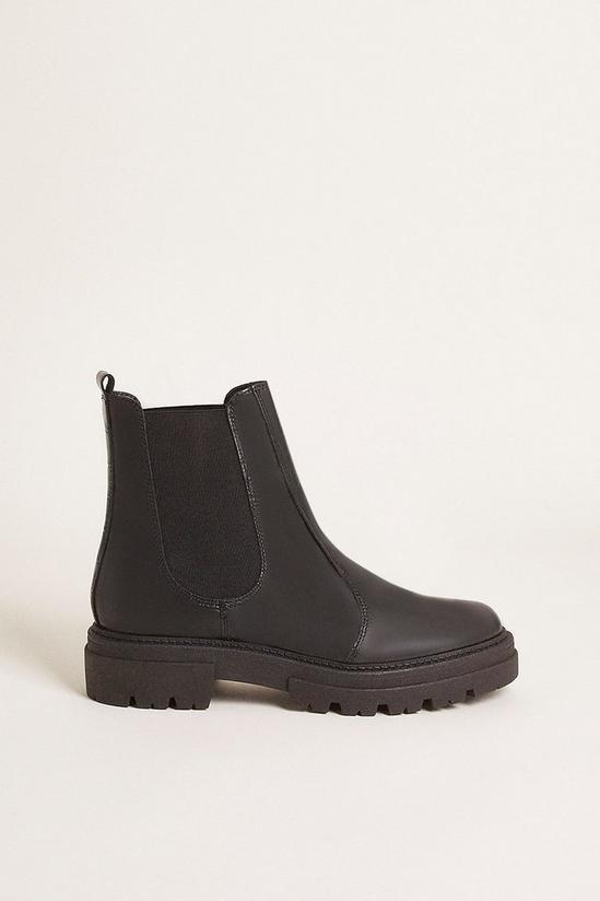 Oasis Leather Chunky Chelsea Boot 1