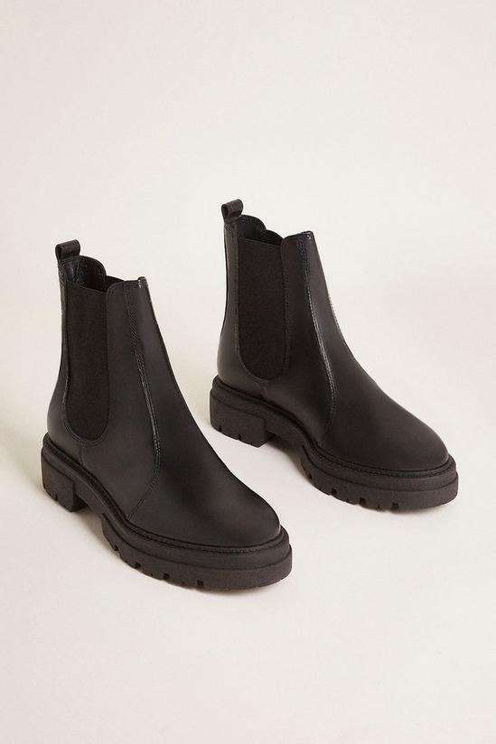 Oasis Leather Chunky Chelsea Boot 2