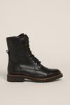 Oasis Leather High Lace Up Boot thumbnail 1