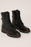 Oasis Leather High Lace Up Boot thumbnail 2