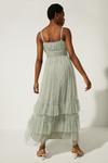 Oasis Strappy Mesh Tiered Maxi Dress thumbnail 3