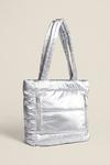Oasis Quilted Nylon Zip Detail Tote Bag thumbnail 2