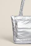 Oasis Quilted Nylon Zip Detail Tote Bag thumbnail 3
