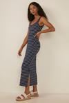 Oasis Petite Stripe Scoop Neck Maxi Dress thumbnail 4