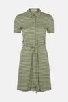 Oasis Stripe Pique Belted Shirt Dress thumbnail 5
