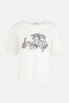 Oasis Toile Tropics Graphic Linen Mix T-shirt thumbnail 5