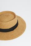 Oasis Straw Hat With Band Detail thumbnail 2