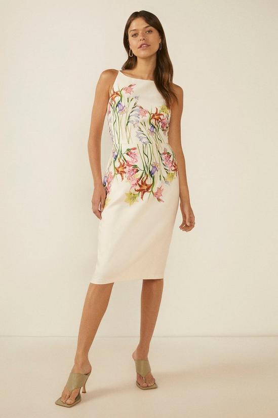 Oasis RHS Floral Printed Midi Tailored Dress 4