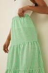 Oasis Gingham Tiered Midi Skirt Co-ord thumbnail 2