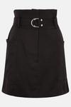 Oasis Belted Tailored Mini Skirt thumbnail 4