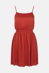 Oasis Crinkle Shirred Waist Mini Dress thumbnail 5