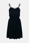 Oasis Crinkle Shirred Waist Mini Dress thumbnail 5