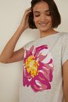 Oasis Large Floral Print T-shirt thumbnail 2