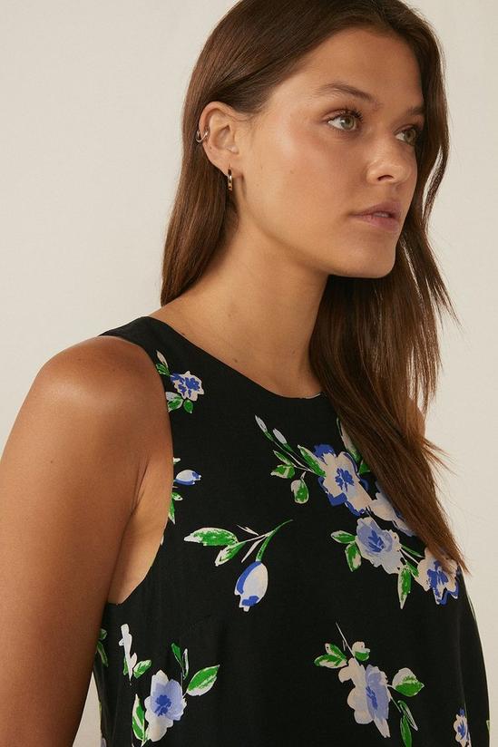 Oasis Floral Printed Shell Top 2