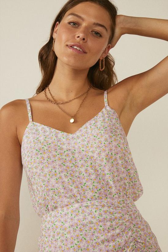 Oasis Floral Print Strappy Cami 2