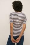 Oasis Cotton Stripe Scoop Neck T-shirt thumbnail 3