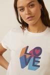 Oasis Love Print T-shirt thumbnail 2