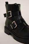 Oasis Double Buckle Zip Up Ankle Boot thumbnail 4