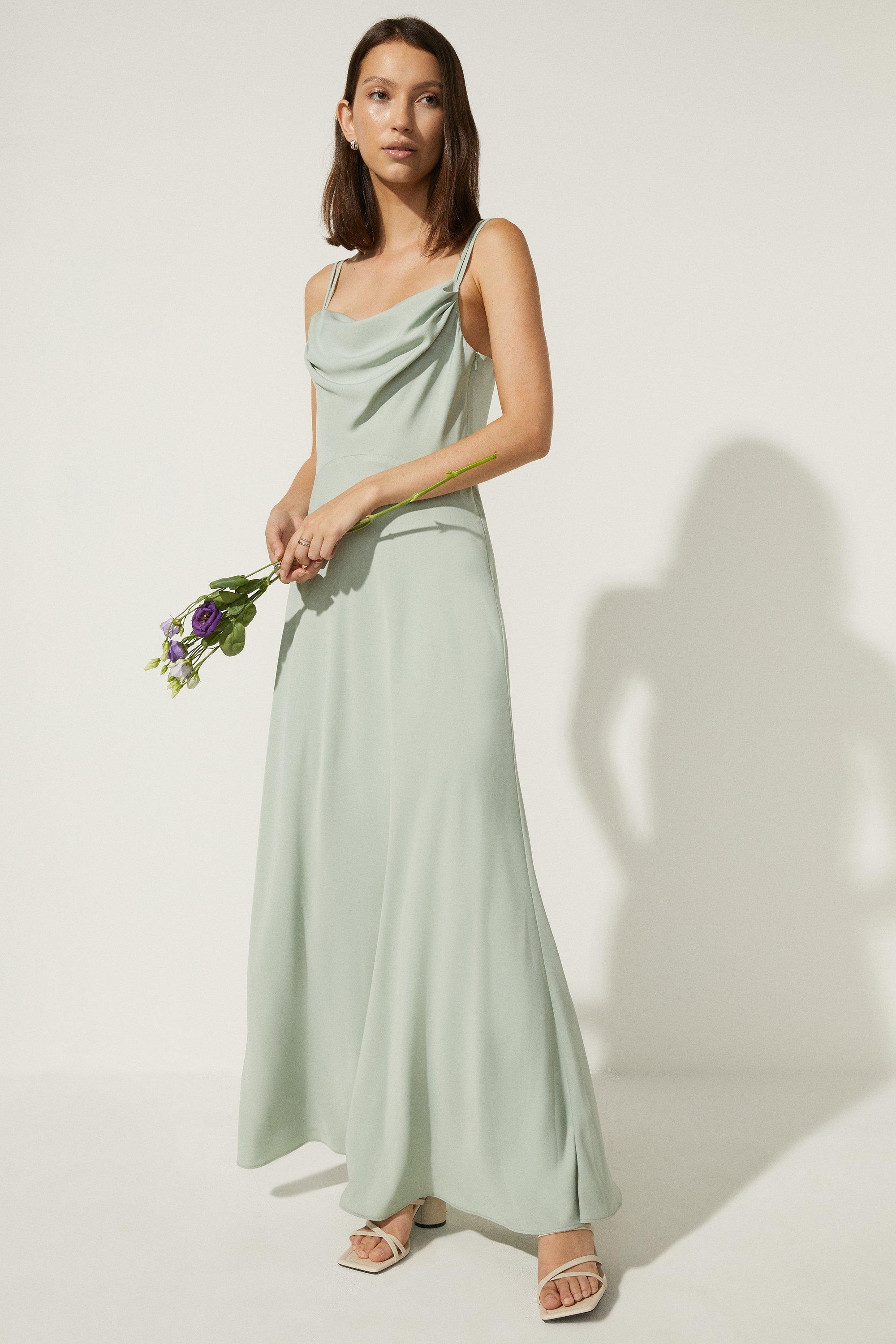 Oasis sage sale green dress