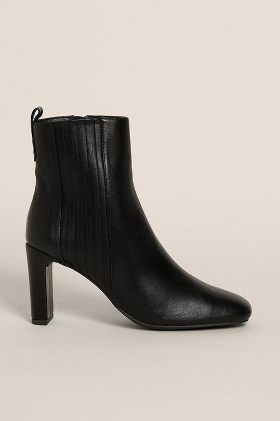 Oasis Heeled Pull On Ankle Boot 1