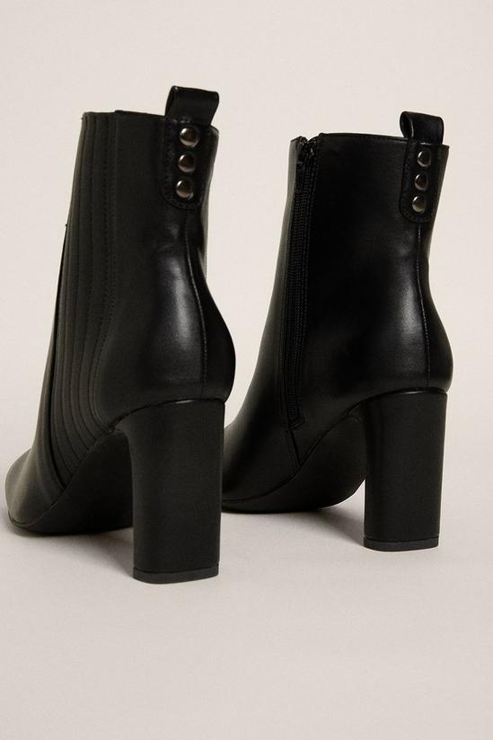 Oasis Heeled Pull On Ankle Boot 3