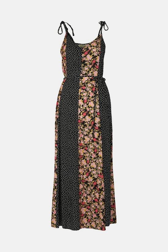 Oasis Spot Floral Tie Strap Midi Dress 4