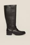 Oasis Leather Buckle Riding Boot thumbnail 1