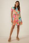 Oasis Philly Floral Tiered Smock Dress thumbnail 1