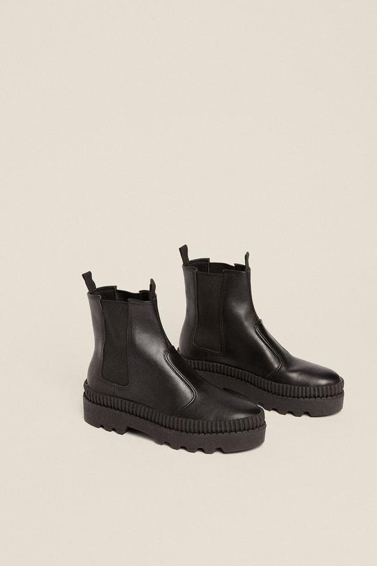 Oasis High Ankle Chunky Chelsea Boot 2