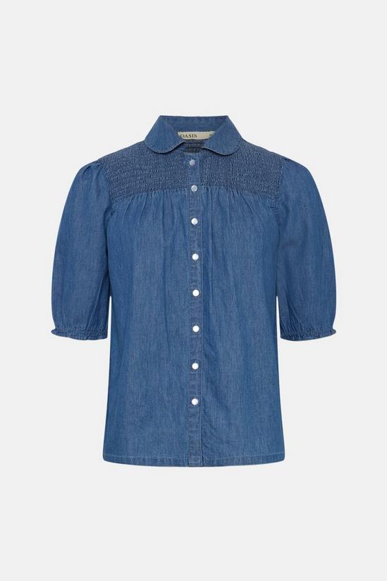 Oasis Shirred Detail Shirt 4