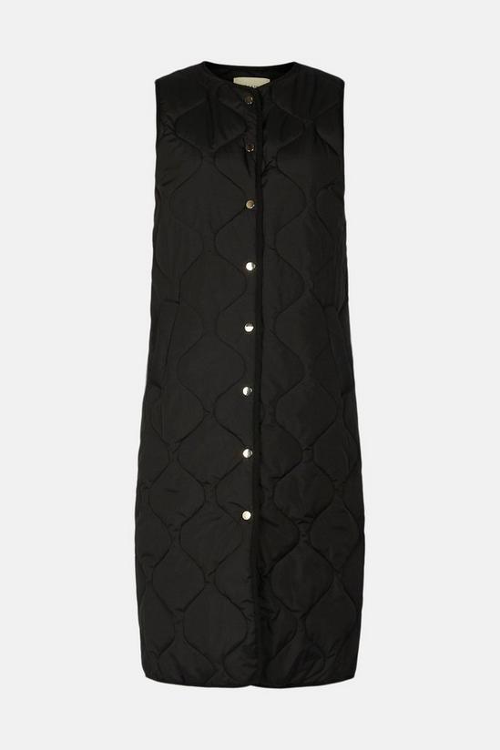 Oasis Quilted Maxi Gilet 4