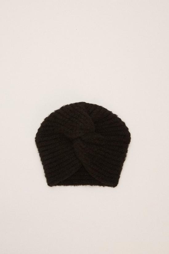Oasis Knotted Turban Beanie Hat 1