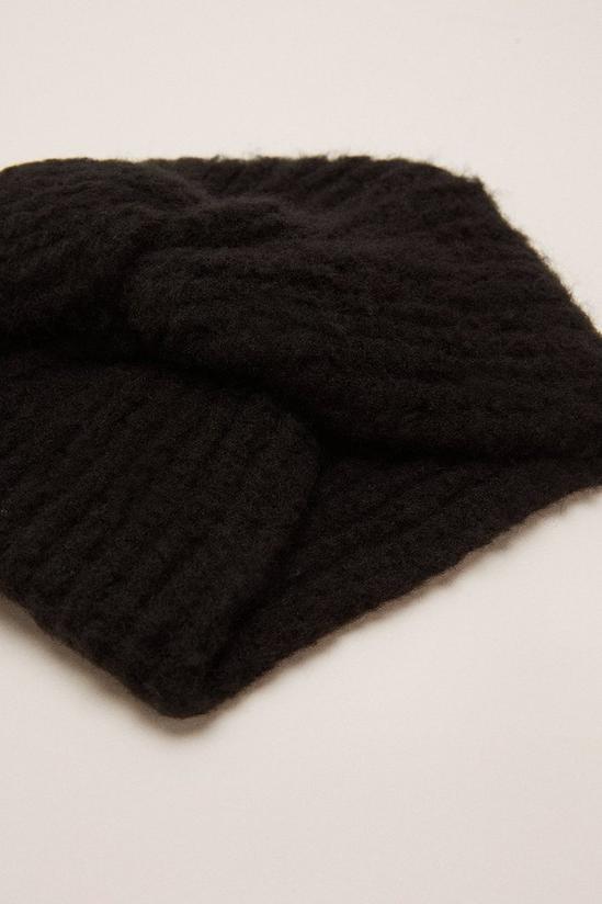 Oasis Knotted Turban Beanie Hat 2