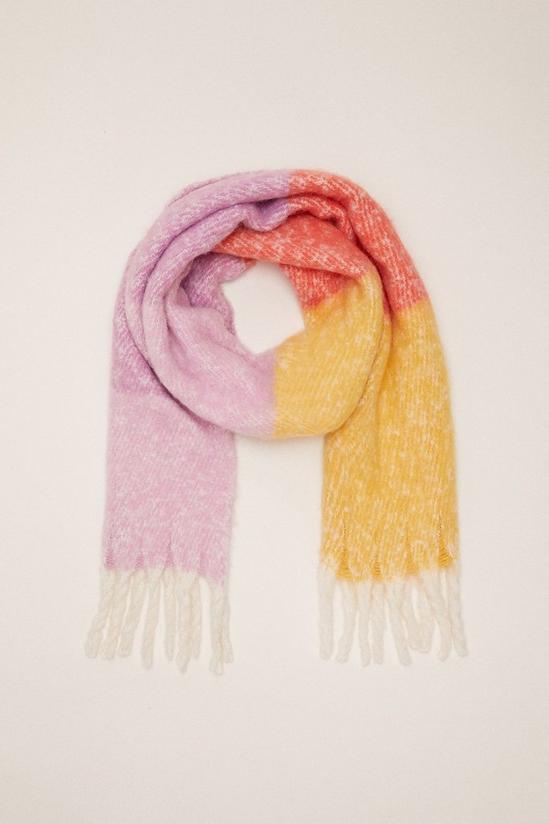 Oasis Bright Stripe Supersoft Scarf 1