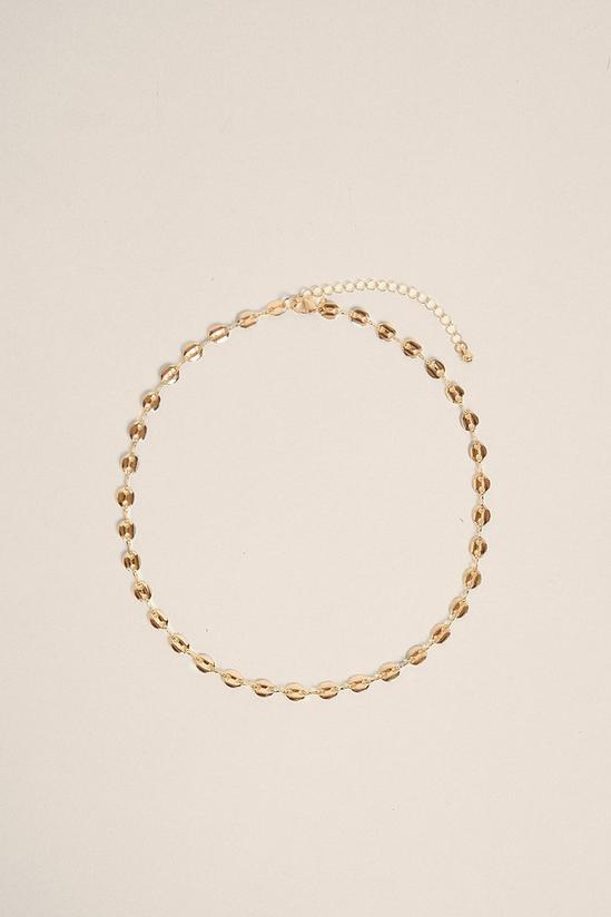 Oasis Chunky Chain Spiral Necklace 1