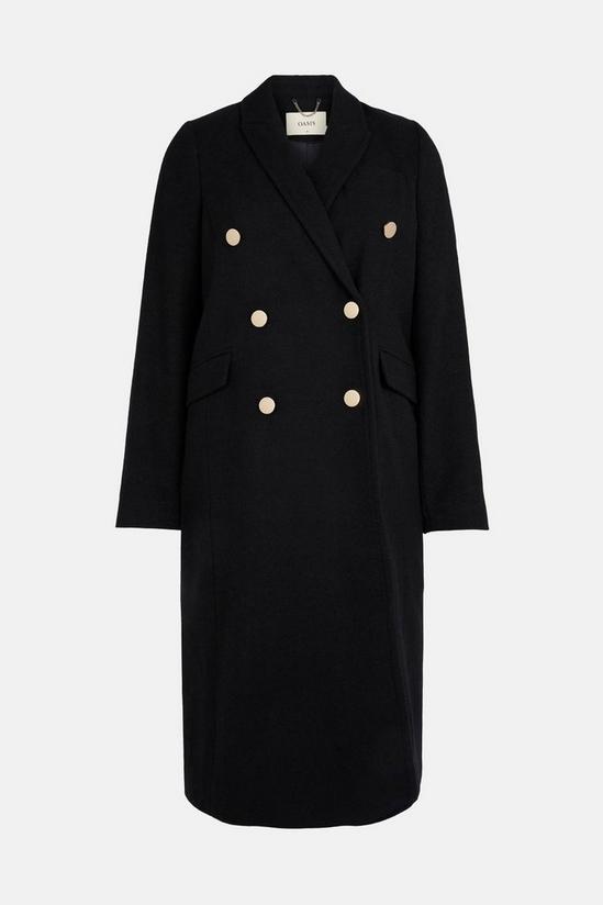 Oasis Double Breasted Double Crepe Trench Coat 4