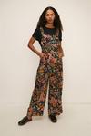 Oasis Relaxed Fit Floral Dungaree thumbnail 4