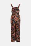 Oasis Relaxed Fit Floral Dungaree thumbnail 5