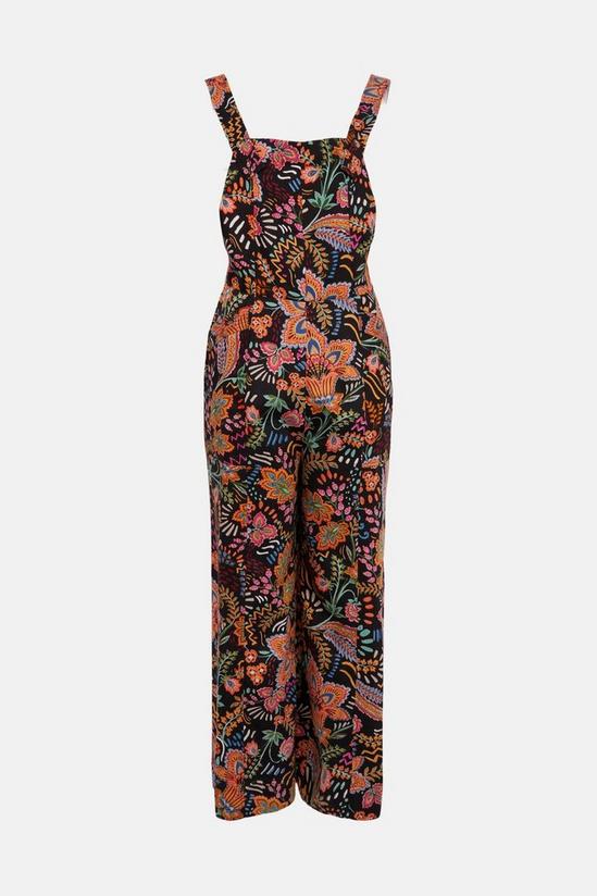 Oasis Relaxed Fit Floral Dungaree 5