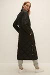 Oasis Quilted Belted Maxi Coat thumbnail 3