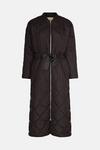 Oasis Quilted Belted Maxi Coat thumbnail 4