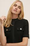 Oasis Premium Tailored Short Sleeve Dress thumbnail 2